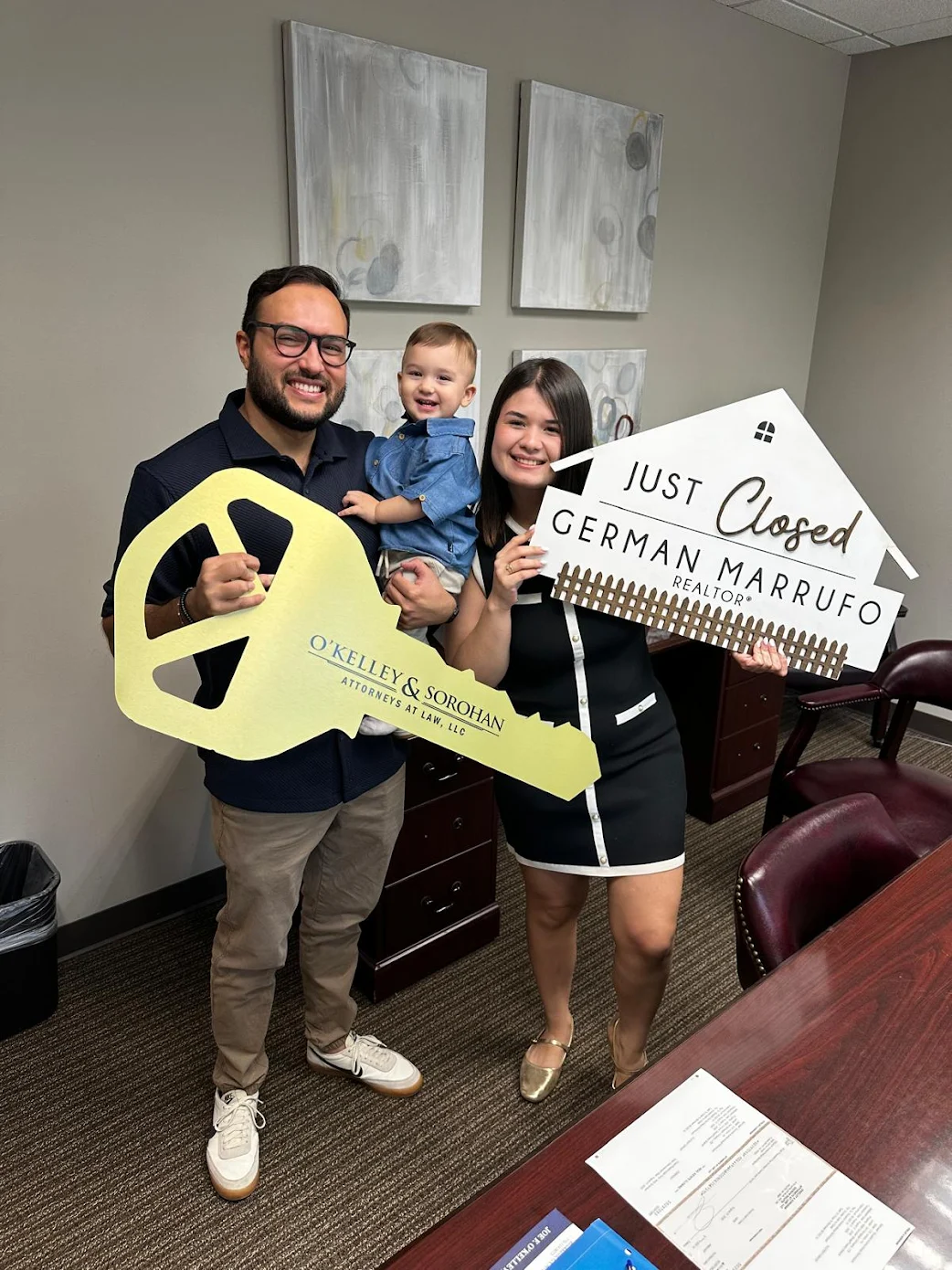 Entrega de llaves - Eduardo Araujo